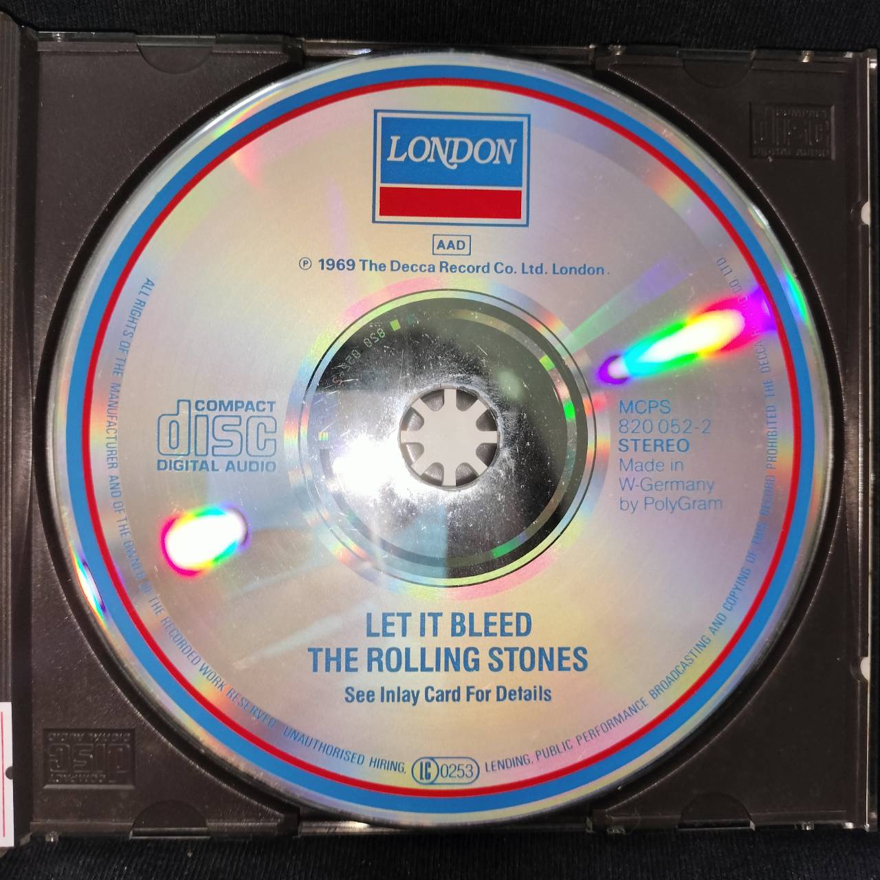 Rolling Stones – Let It Bleed / GERMANY / ปกมีจุดเหลือง / มีรอยบ้าง