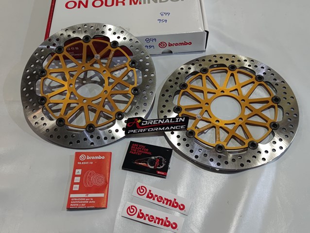 จานเบรคหน้า brembo HP supersport สำหรับ panigale 959 899