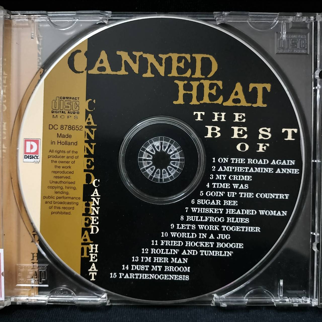 Canned Heat – The Best of Canned Heat / HOLLAND / มีรอยบ้าง
