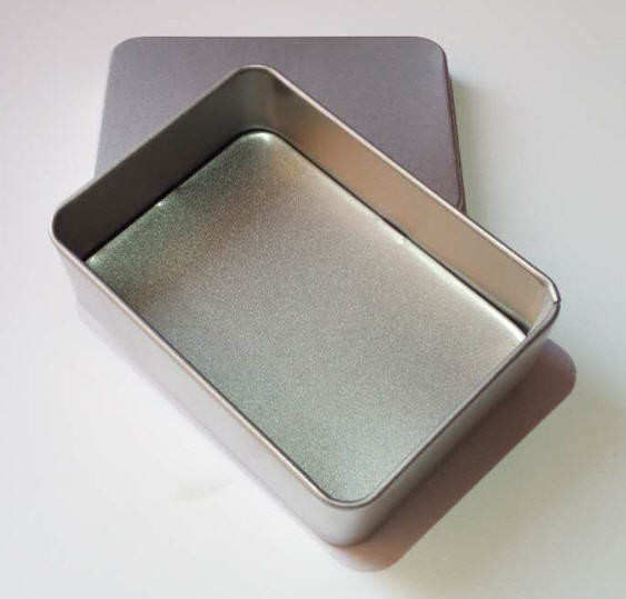 กล่องเหล็ก,ขนาด9*6.5*2.5cm