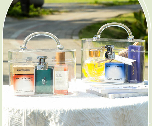 กล่องใส่ของ,กล่องอะคริลิคใส,กล่องใส่ของอะคริลิคใส,ขนาด18*12*9cm