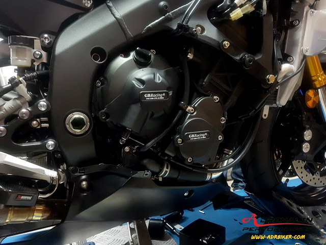 GB RACING - ครอบเครื่อง กันเครื่อง(SET) ซ้าย-ขวา สำหรับ R6 ปี 2017+