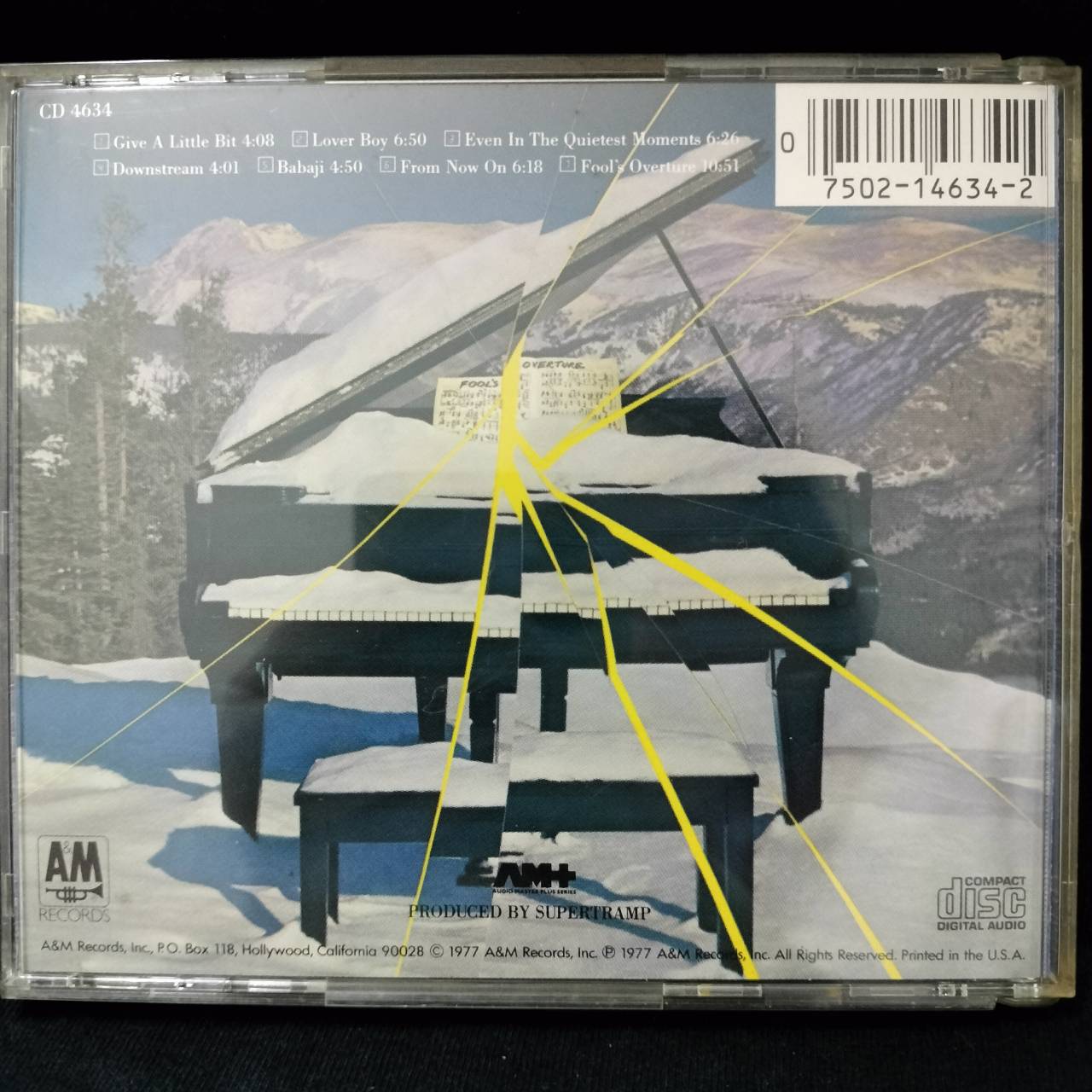 Supertramp – Even In The Quietest Moments... / USA / แผ่นดี