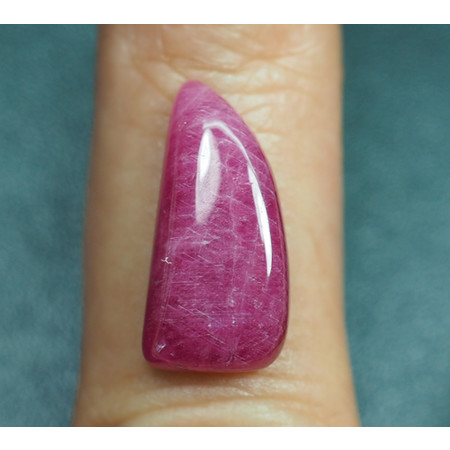 พลอยทับทิมแท้ (Ruby) 5.25 กะรัตสีแดงชมพู