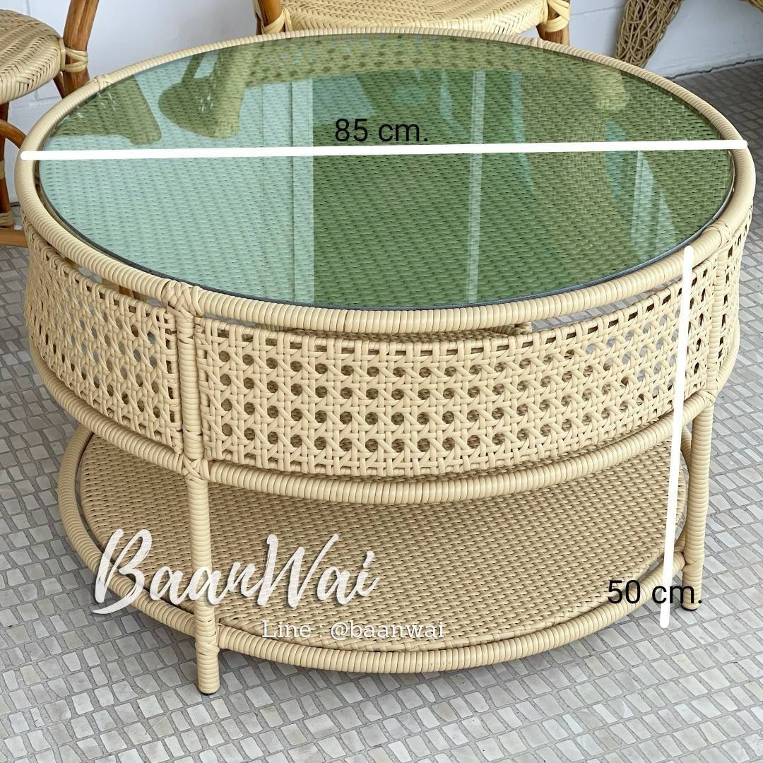 โต๊ะ เก้าอี้ หวายเทียม