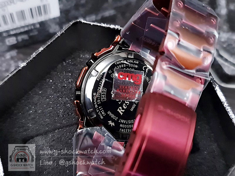 CASIO G-SHOCK นาฬิกาข้อมือ นาฬิกากันน้ำ นาฬิกาของแท้ ประกันศูนย์ CMG 1 ปี รุ่น GMW-B5000RD-4