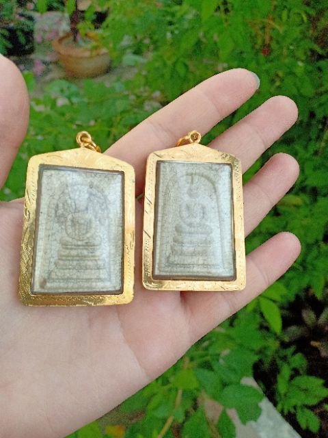 พระสมเด็จ วัดระฆัง เลี่ยมทองไมครอน