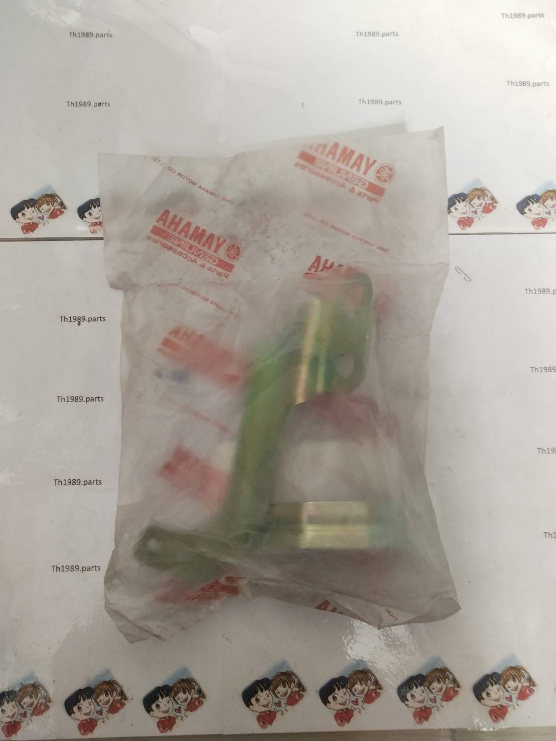 เหล็กยึดบังโคลนหน้า FINO FI , FINO125 อะไหล่แท้ YAMAHA 1YC-F334G-00