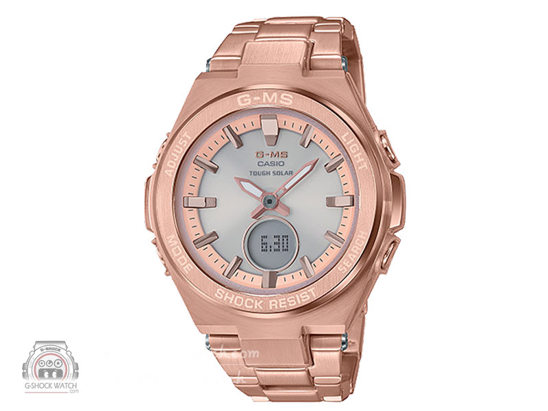 CASIO G-MS นาฬิกาข้อมือ นาฬิกากันน้ำ นาฬิกาของแท้ ประกันศูนย์ CMG 1 ปี รุ่น MSG-S200DG-4A