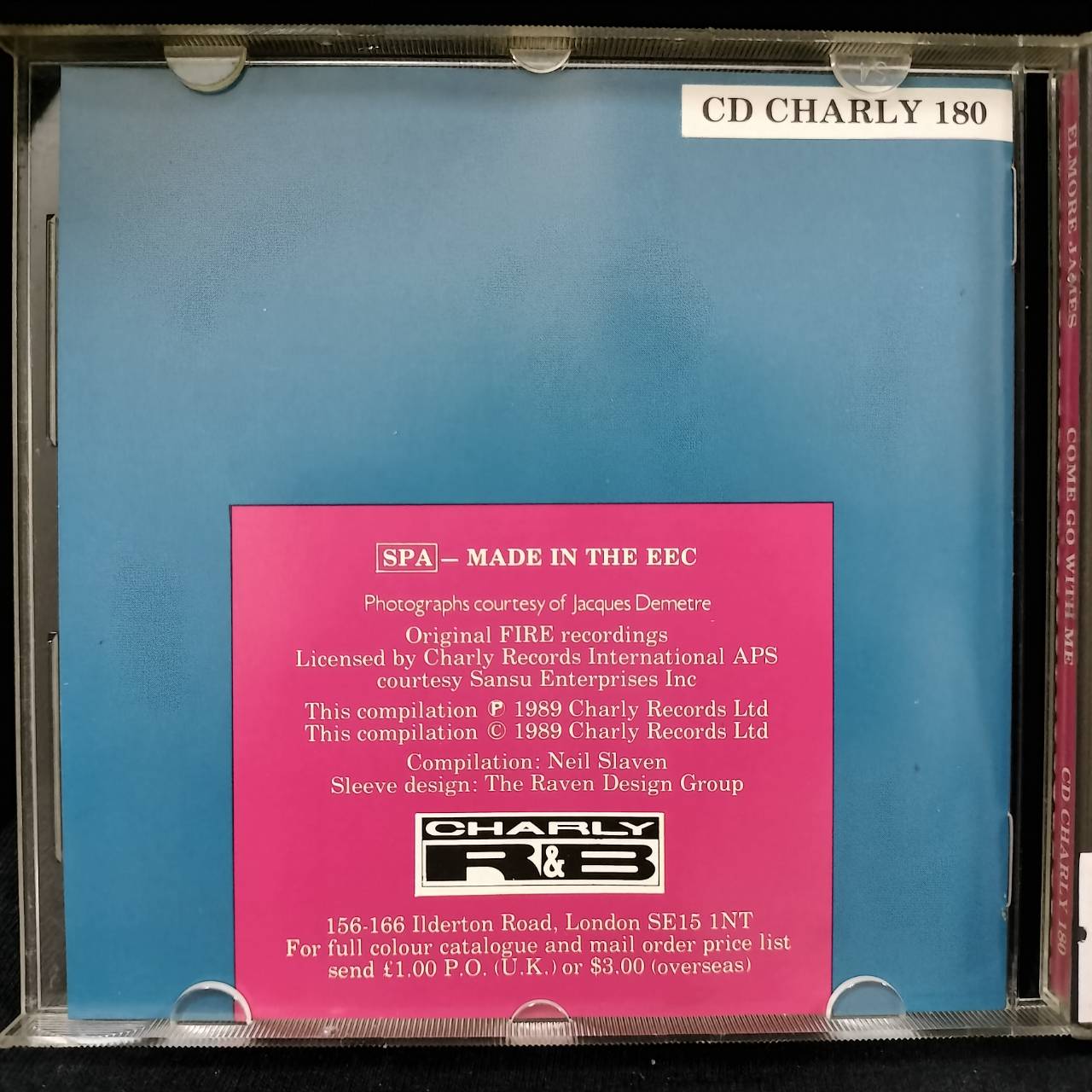 Elmore James – Come Go With Me / FRANCE / แผ่นดี