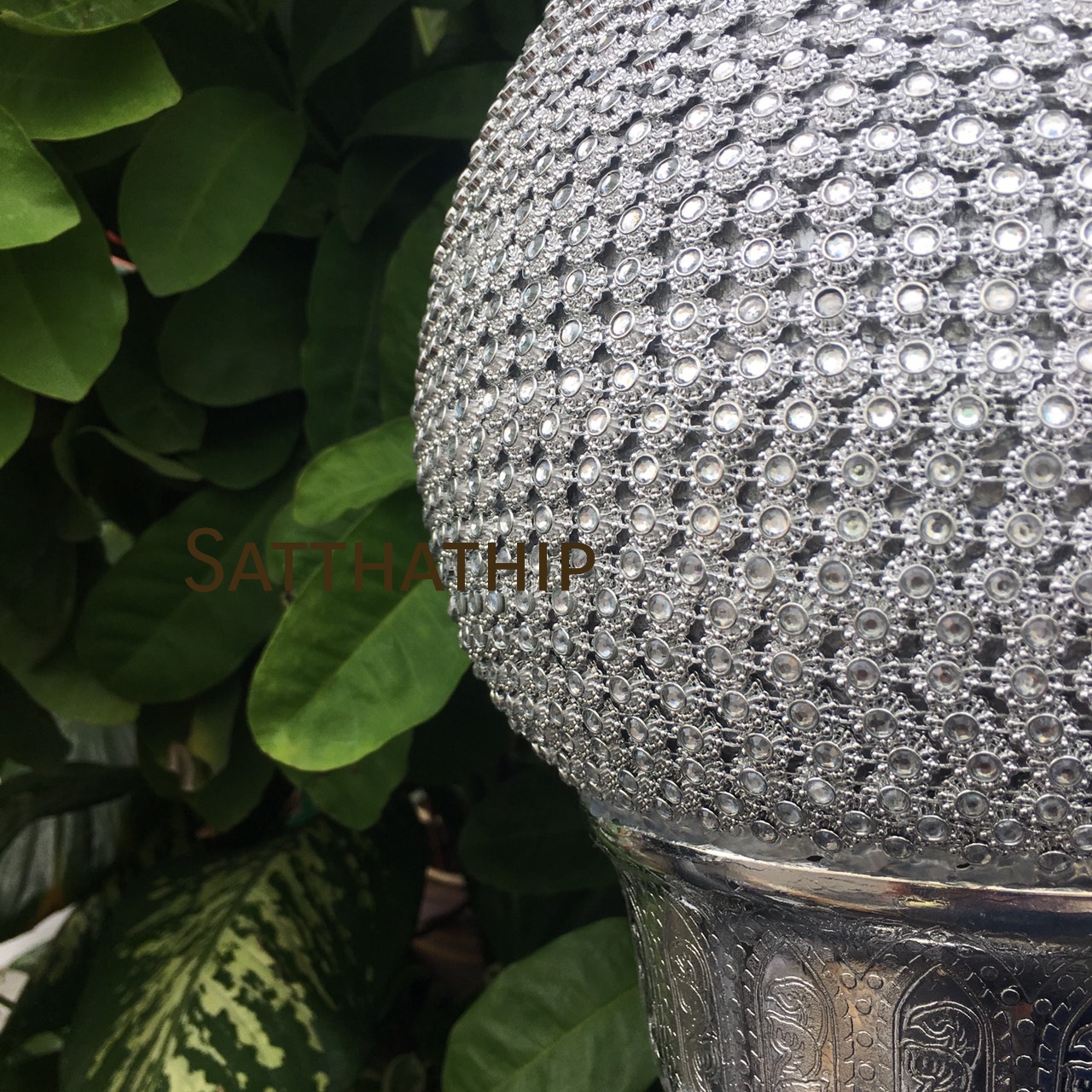 พานพุ่ม - พานพุ่มสักการะ - พานพุ่มเงินทอง - พานพุ่มนพเก้า [ุ8 นิ้ว/ 3,200บาท/คู่]