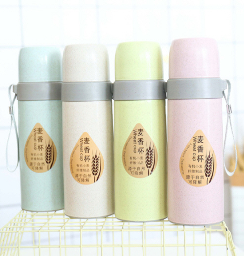 ขวดน้ำ,กระบอกน้ำฟางข้าวสาลี,แก้วน้ำECO
