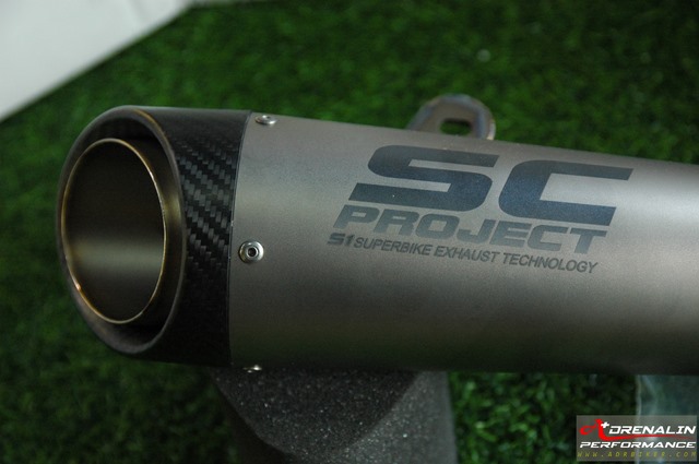 ท่อ SC Project สลิปออน รุ่น S1 สำหรับ GSXR1000 L7+ (For Exhibition only)