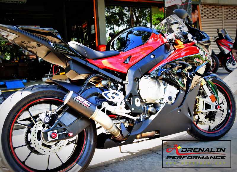 ท่อ SC Project Slip-on CR-T Silencer สำหรับ S1000RR ปี 2015ขึ้นไป (For Exhibition only)