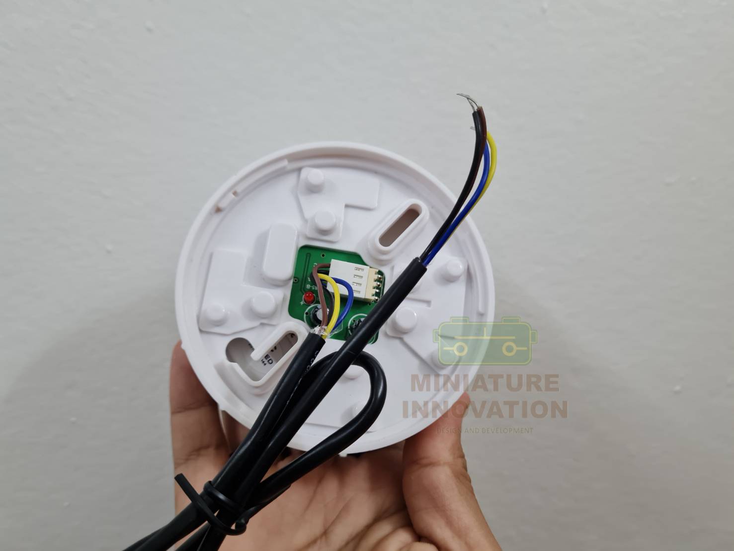 เซนเซอร์ตรวจสอบควัน อัคคีภัย แจ้งเตือนเมื่อมีเหตุไฟไหม้ สื่อสารแบบ RS485