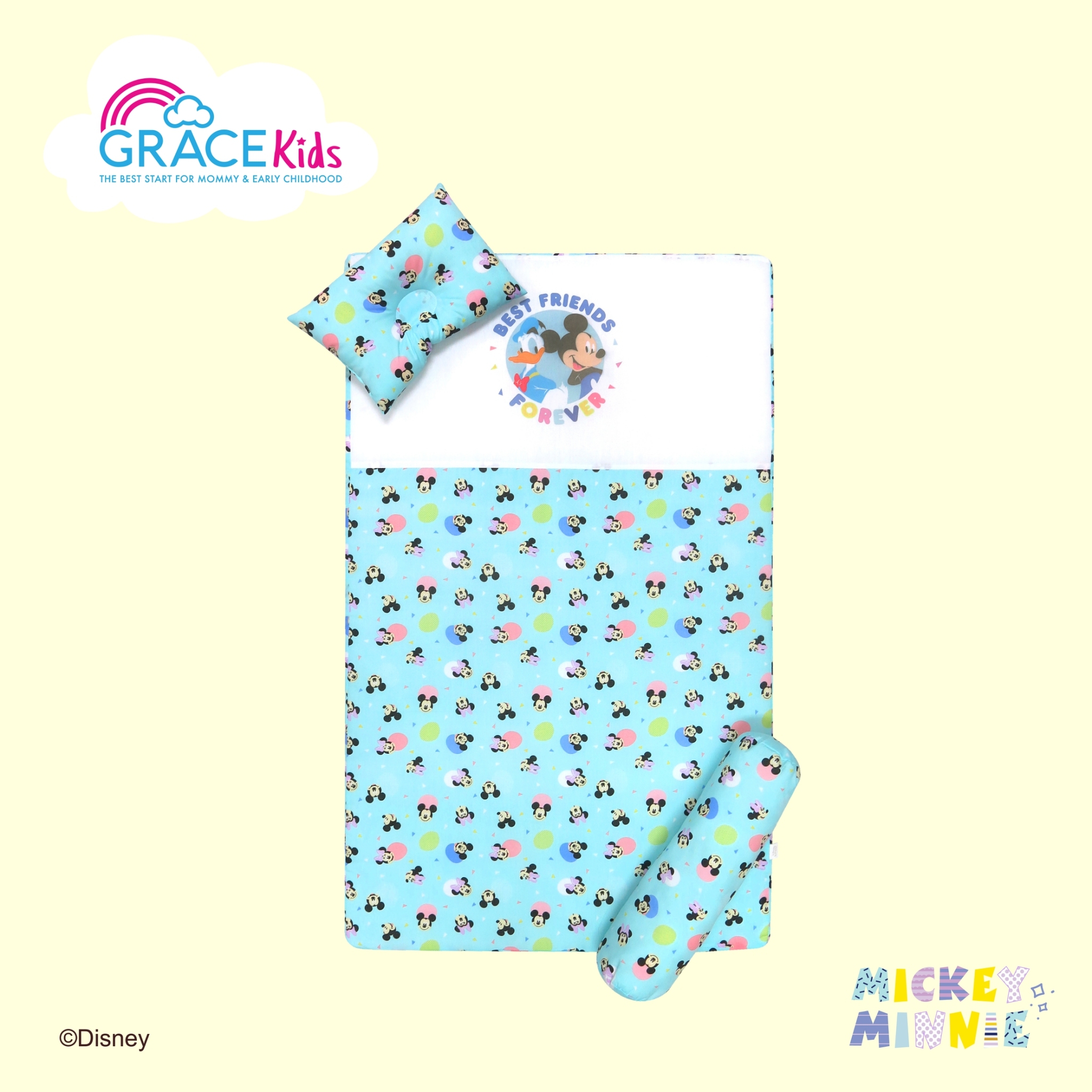 Grace Kids ลิขสิทธิ์ Disney Set ที่นอน Play All Day (B) size M