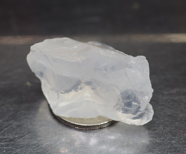 ก้อนดิบควอตซ์ขาว (White Quartz) 57.90 กะรัต