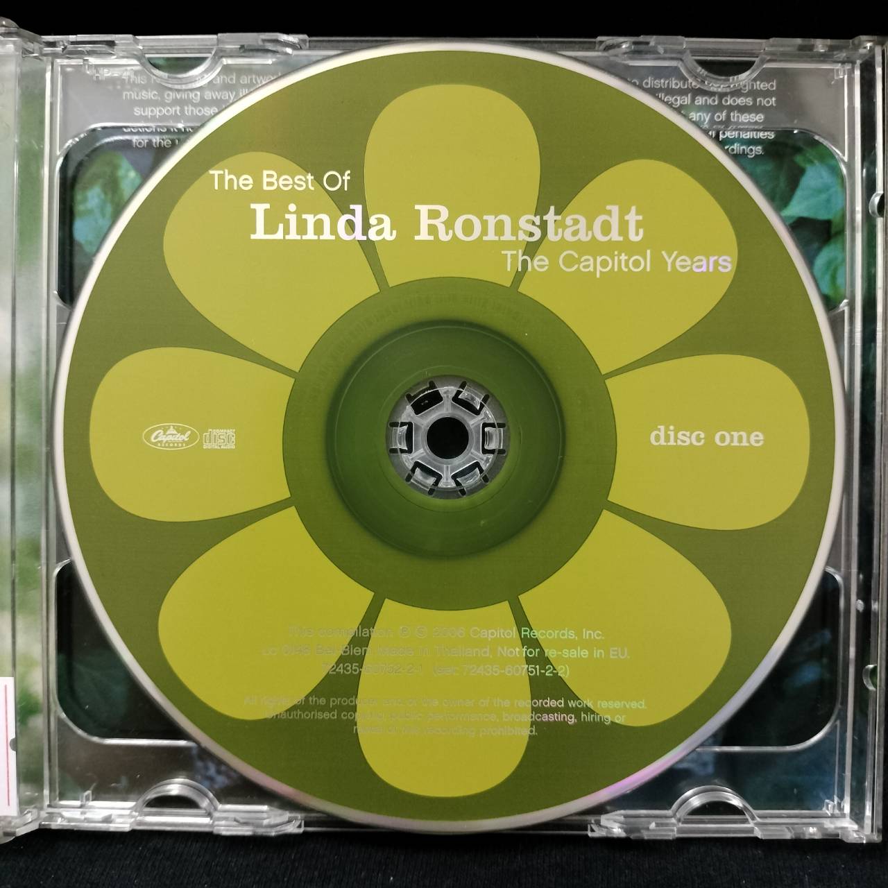 Linda Ronstadt – The Best Of Linda Ronstadt - The Capitol Years / THAILAND / ปกมีจุดเหลือง / 2CD / แผ่นดี