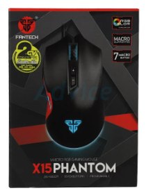 MOUSE FANTECH X15 PHANTOM BLACK