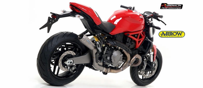 ท่อ Arrow Prorace GP ไทเทเนียม สำหรับ M821 2018+ (For Exhibition only)