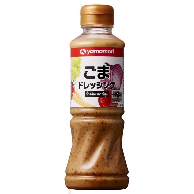 น้ำสลัดงาคั่วญี่ปุ่น Yamamori ขนาด 220 มล. (05-7280)