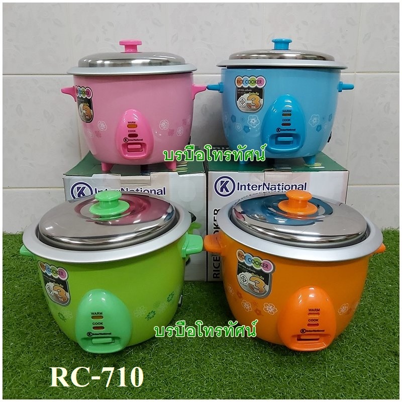 หม้อหุงข้าวไฟฟ้า ขนาด1ลิตร หม้อข้าวหอพัก กินได้2คน