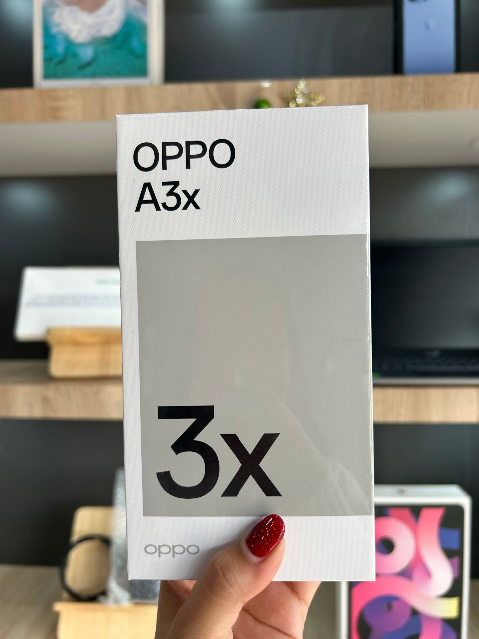 OPPO A3x 6/128GB สี Nebula Red