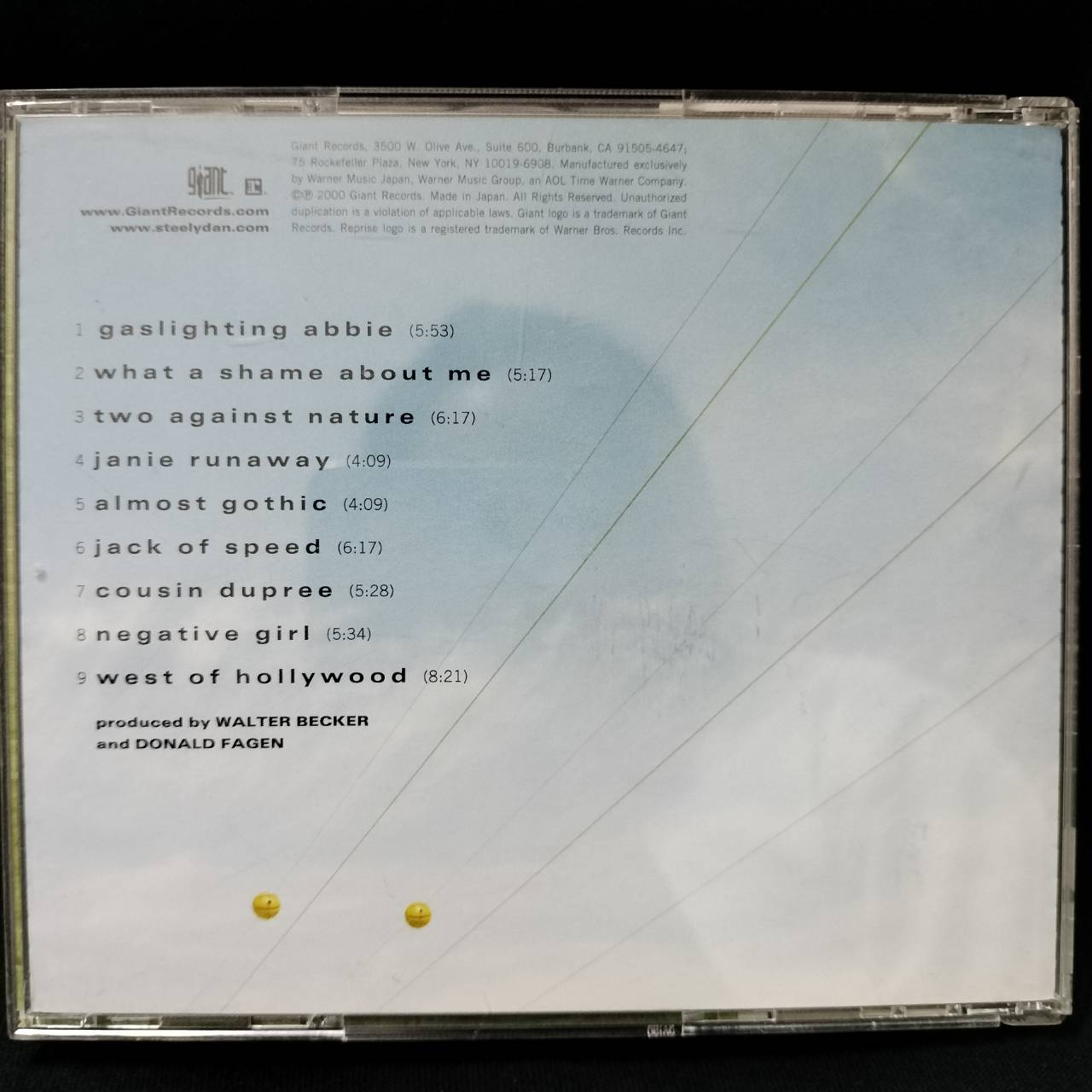 Steely Dan – Two Against Nature / JAPAN / แผ่นโปรโม / แผ่นดี / มี Obi