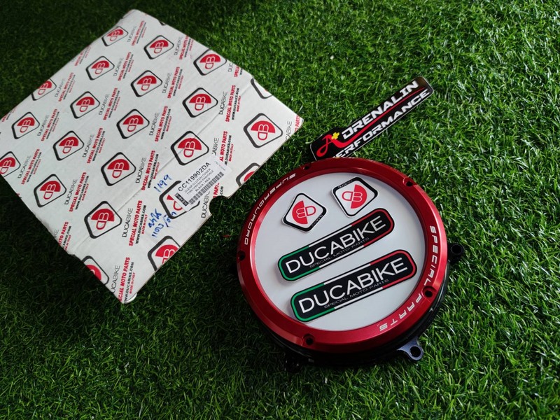 ครอบคลัทช์ใส Ducabike (Cluth Cover Window) สำหรับ 899, 1199