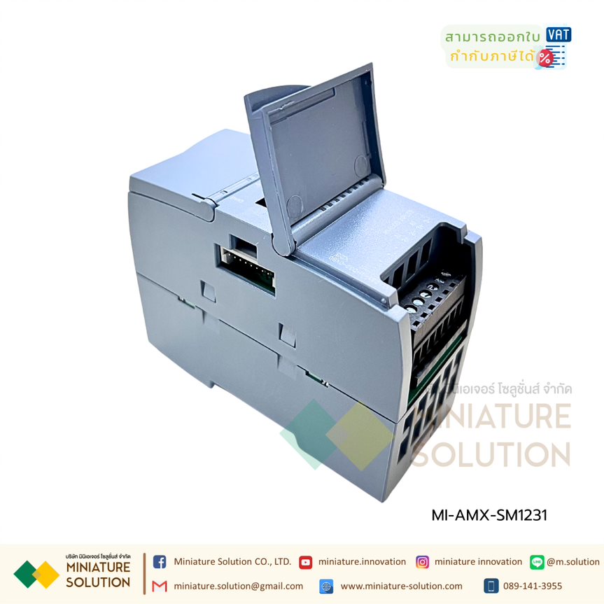 Amsamotion S7-1200, Analog input, SM 1231, 8 AI : 231-4HF32-0XB0 Analog_8 inputs, 13-bit resolution