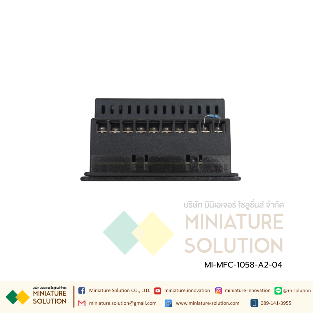 MFC-1058-A2-04 Flow Rate Cum Totalizer with RS-485 MODBUS Multispan