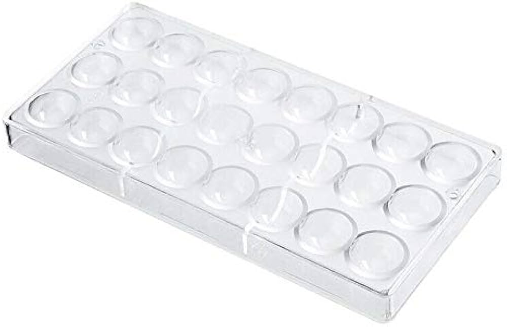 พิมพ์ช็อคโกแลคครึ่งวงกลม 24 ช่อง Chocolate Mold -Sphere (11-6619)