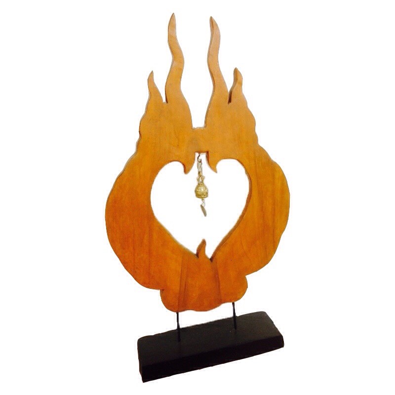 ช่อฟ้าปากนกแก้ว ( สีน้ำตาล )