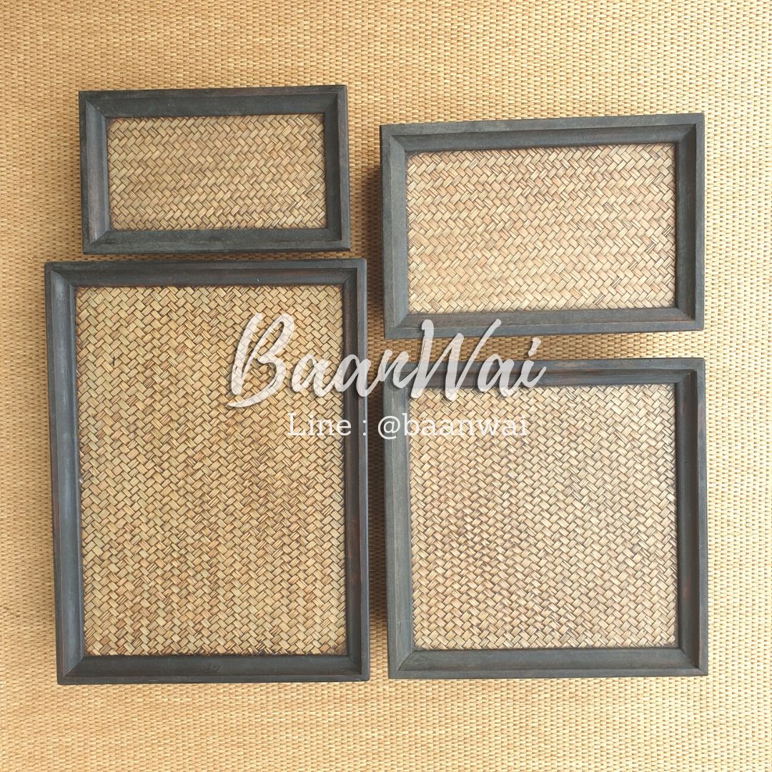 ถาดไม้ ถาดไม้ไผ่สาน ถาดไม้สาน