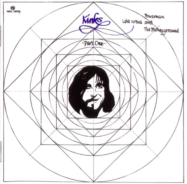 The Kinks – Kinks Part One (Lola Versus Powerman And The Moneygoround) / ไม่ระบุ / ปกมีจุดเหลือง / แผ่นดี