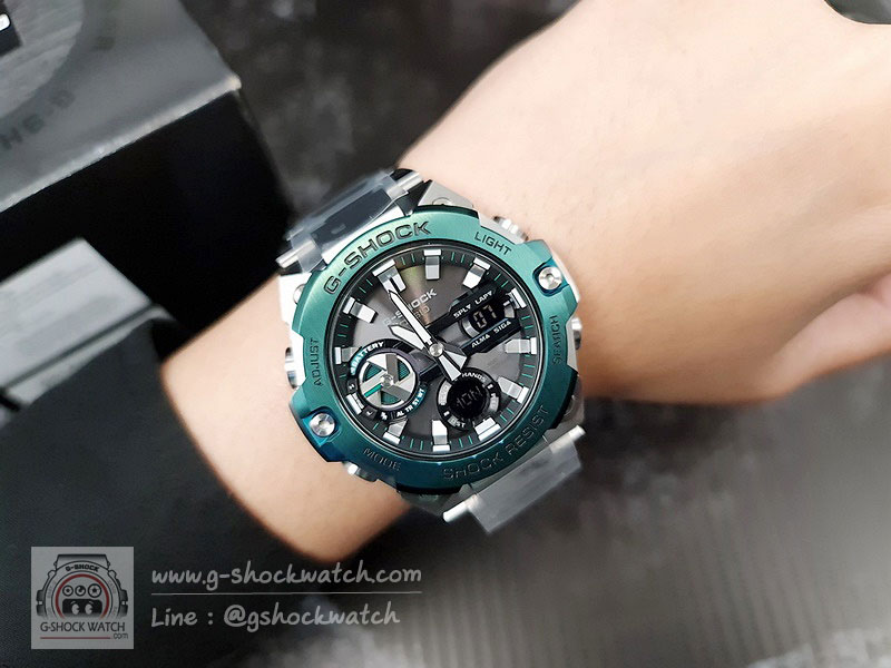 CASIO G-SHOCK นาฬิกาข้อมือ นาฬิกากันน้ำ นาฬิกาของแท้ ประกันศูนย์ CMG 1 ปี รุ่น GST-B400CD-1A