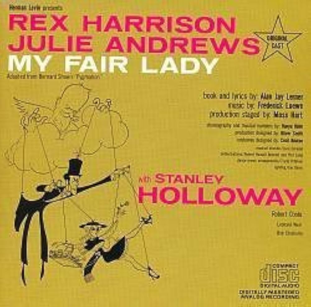 Original Cast, Rex Harrison, Julie Andrews With Stanley Holloway – My Fair Lady (Original Cast) / USA / แผ่นสวย
