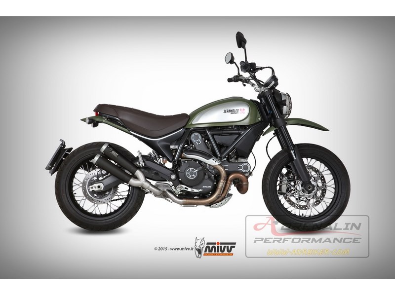 ท่อ Mivv รุ่น X-cone black สำหรับ Scrambler 800 (For Exhibition only)