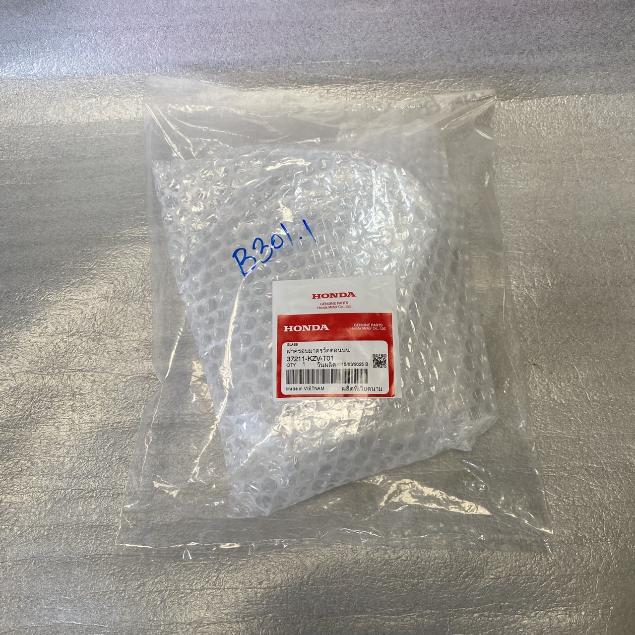 37211-KZV-T01 ฝาครอบมาตรวัดตอนบน SUPER CUB 2013-2017, DREAM110i 2011 อะไหล่แท้ HONDA