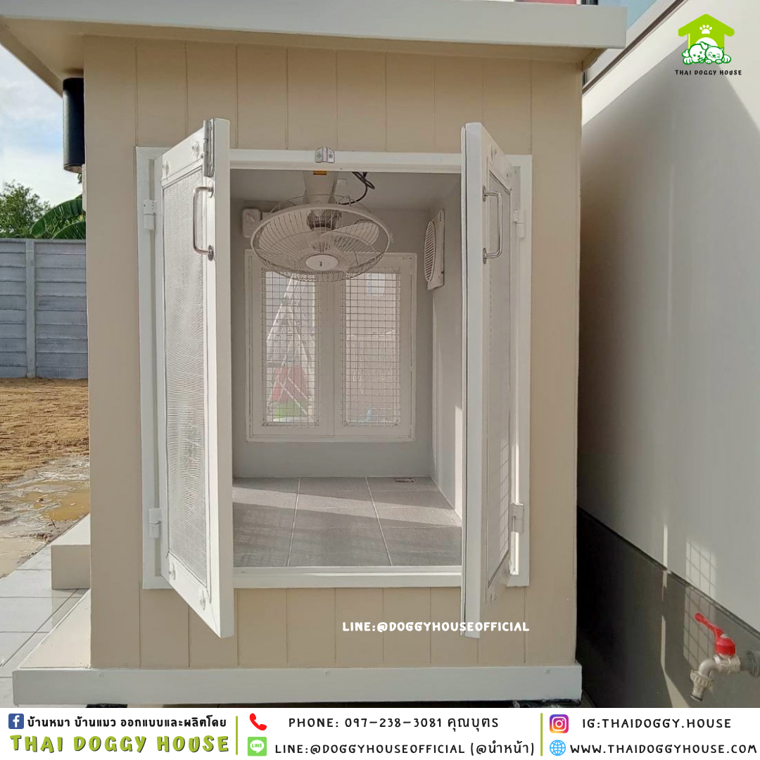 บ้านหมา แบบบ้าน 𝐕𝐢𝐧𝐭𝐚𝐠𝐞 𝐬𝐭𝐲𝐥𝐞