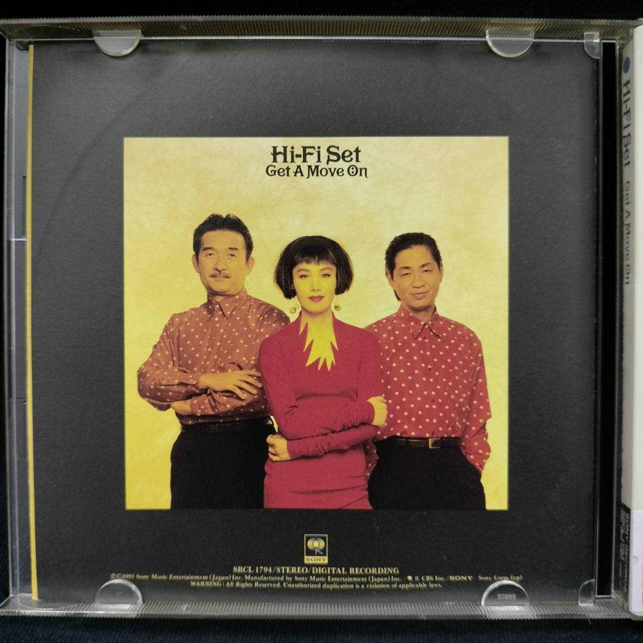 Hi-Fi Set – Get A Move On / JAPAN / แผ่นดี