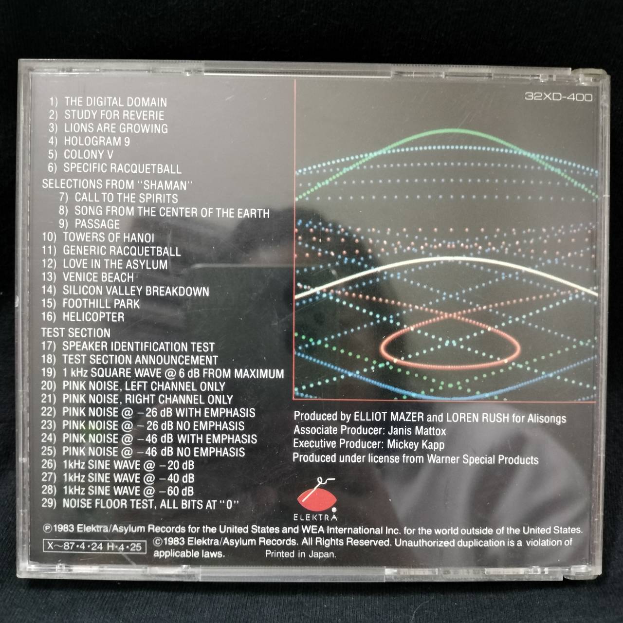 Various / No Artist – The Digital Domain: A Demonstration / JAPAN / แผ่นดี