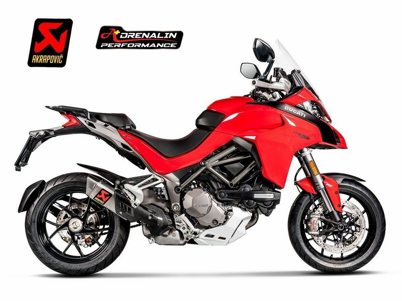 ท่อ Akrapovic สลิปออน สำหรับ Multi 1260 1260s (For Exhibition only)