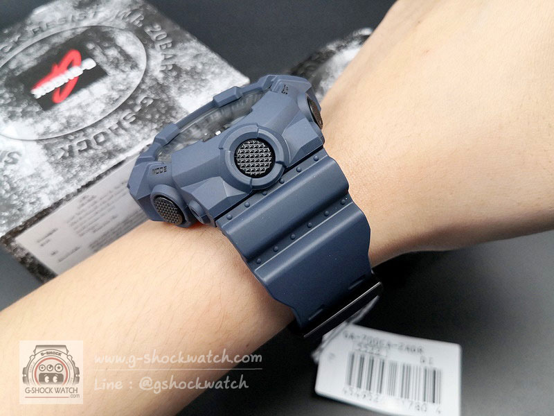 CASIO G-SHOCK นาฬิกาข้อมือ นาฬิกากันน้ำ นาฬิกาของแท้ ประกันศูนย์ CMG 1 ปี รุ่น GA-700CA-2A