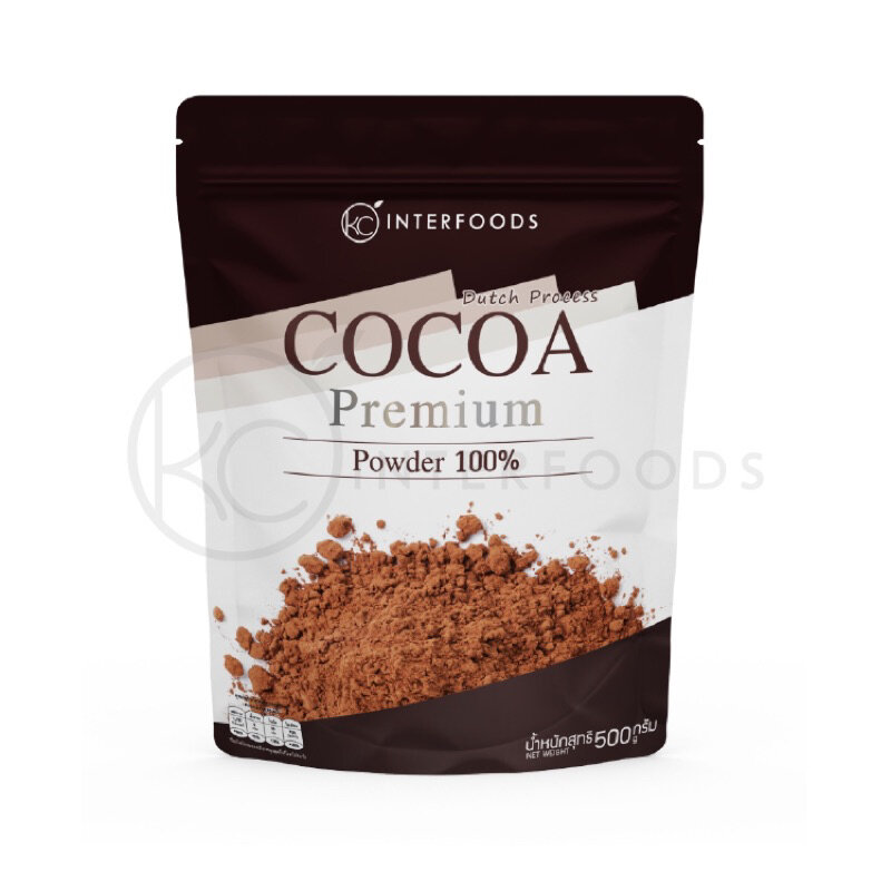 KC ผงโกโก้ 100 % Dutch Process Cocoa Powder 500 g. (05-8049)