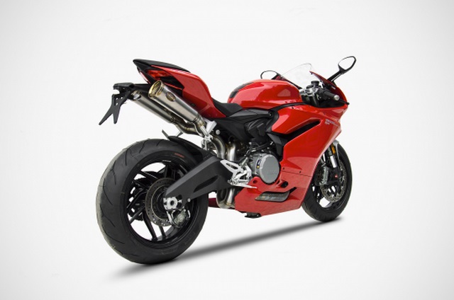 ท่อ Zard full system ท่อคู่ ออกท้าย สำหรับ Panigale 959 (For Exhibition only)
