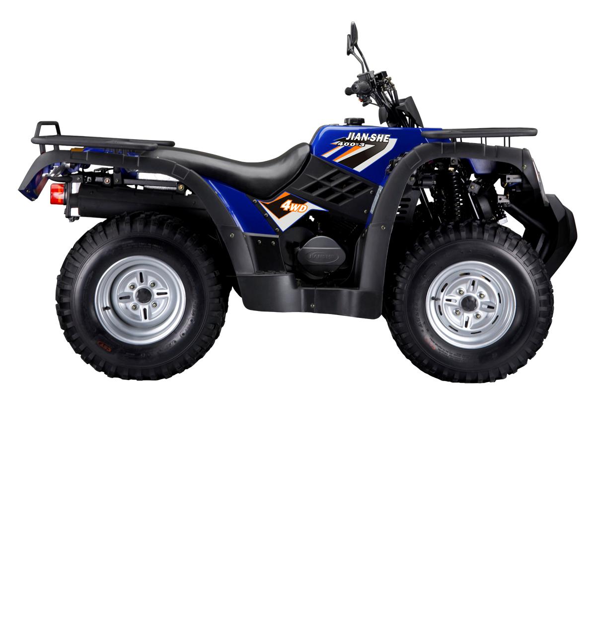 ATV 400CC-4WD ระบบ 6 เกียร์+ถอย ไม่มีเคลัสท์ เครื่องยนต์จากโรงงาน YAMAHA ระบบขับเคลื่อนด้วยเพลา4ล้อโฟร์วิล ทนทานตามมาตราฐานญี่ปุ่น