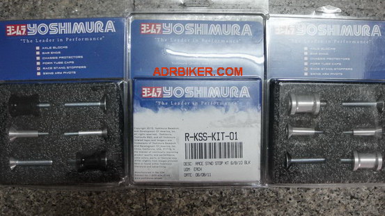 ตุ้มยกรถ สำหรับขึ้นสแตนด์เซอร์วิส Yoshimura สำหรับ Kawazaki GTR1400