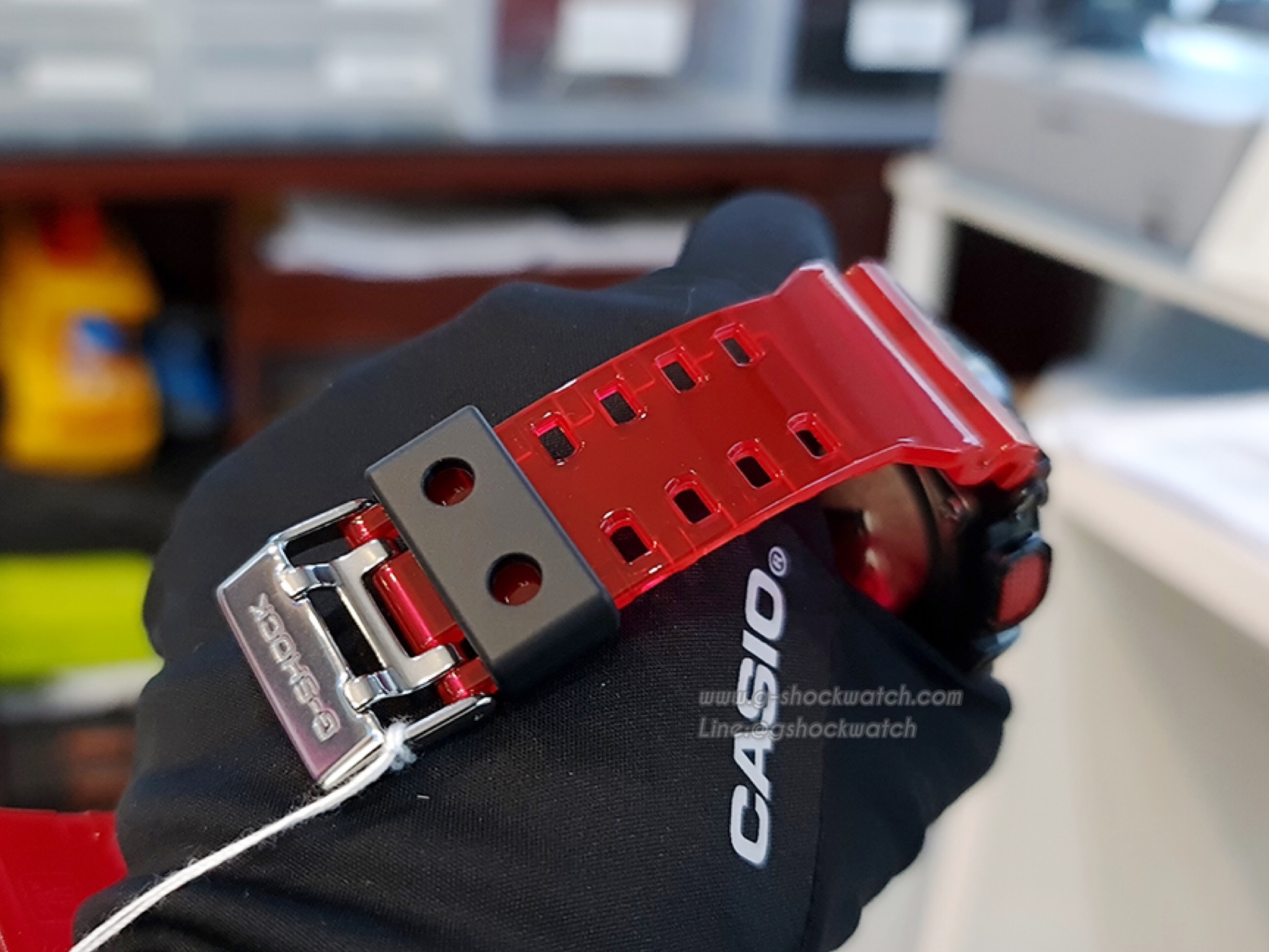 CASIO G-SHOCK นาฬิกาข้อมือ นาฬิกากันน้ำ นาฬิกาของแท้ ประกันศูนย์ CMG 1 ปี รุ่น GA-110RB-1A