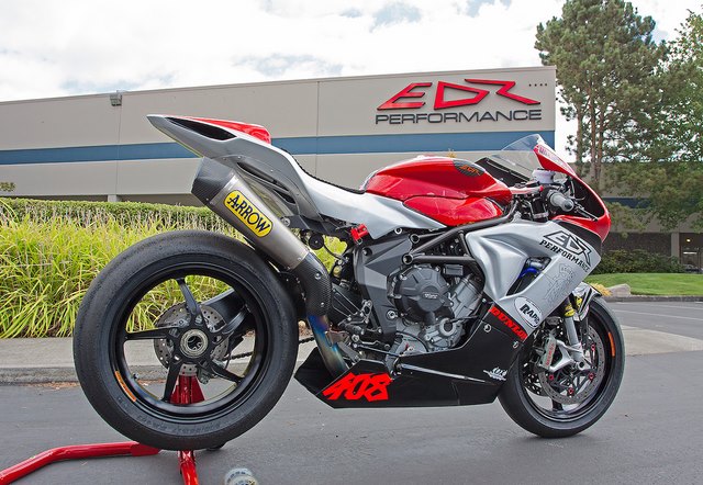 ท่อ Arrow full system X-kone แบบออกบน สำหรับ MV F3 (For Exhibition only)